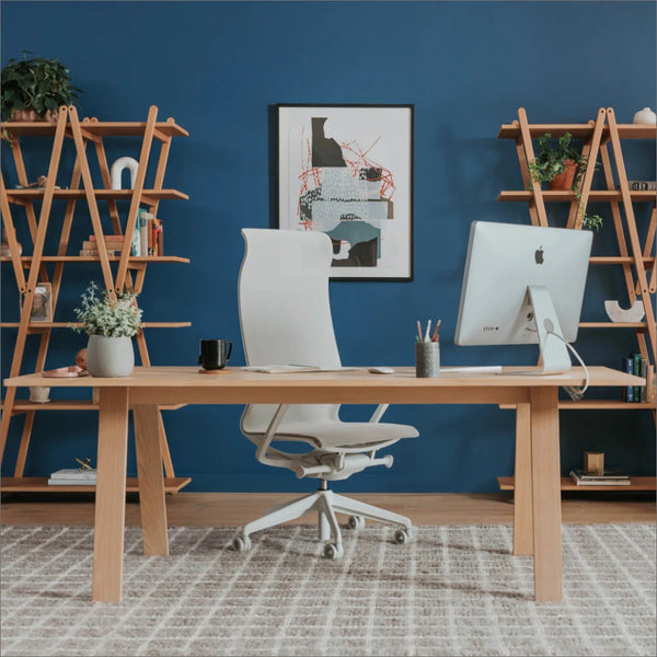 Veda High-Back Chair - Grey