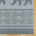Naples Indoor-Outdoor  Rug Gray Bear 8' 9