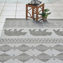 Naples Indoor-Outdoor  Rug Gray Bear 8' 9