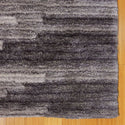 Soft Step Shag Rug  Broken Lines Gray 7ft 10 in x 10ft (240 cm x 300 cm)