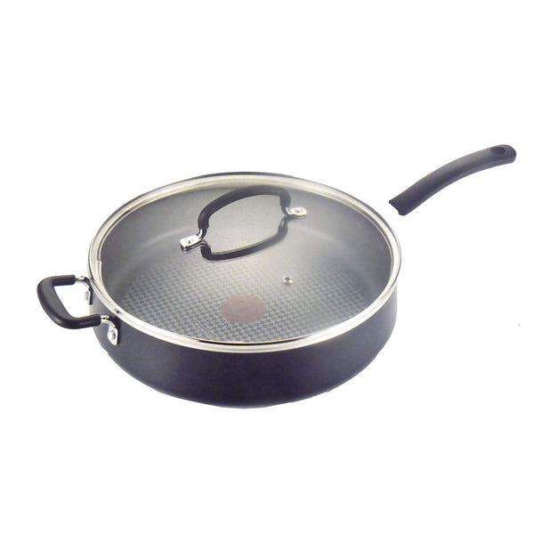 TFal Non-Stick 5.5 Quart Deep Saute Pan With Glass Lid
