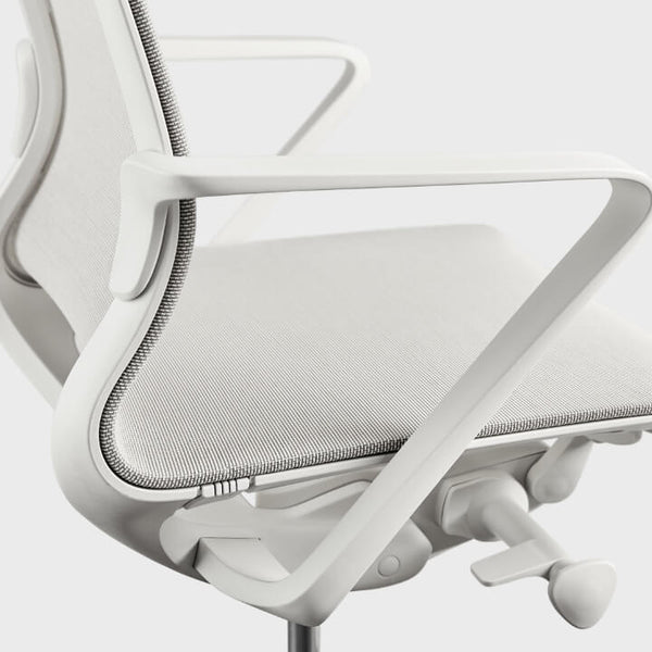 Veda High-Back Chair - Grey