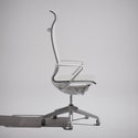 Veda High-Back Chair - Grey