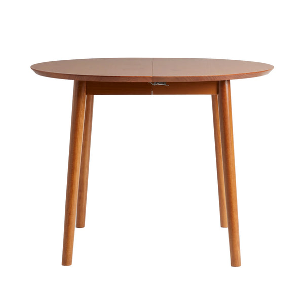 Damsel Mid-Century Extension Dining Table -  Caramel