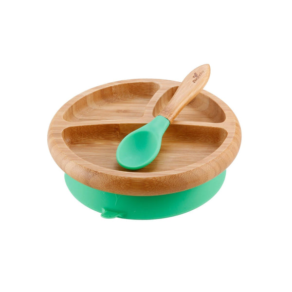 Bamboo Suction Baby Plate & Spoon