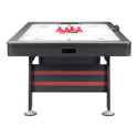 Airzone Air Hockey Table with High End Blower, 84 '', Red and Black