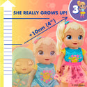 Baby Alive Baby Grows Up 1 Growing Doll Toy, 14 Party Surprises