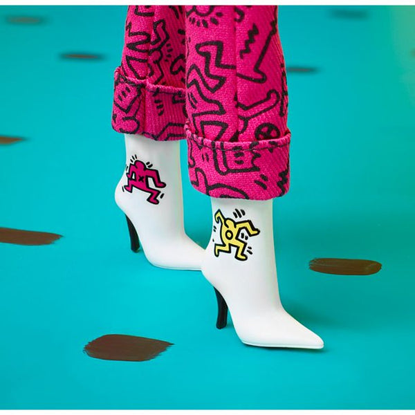 Barbie Collector Keith Haring Doll with Blonde Hair and Accessories