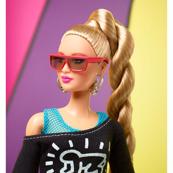 Barbie Collector Keith Haring Doll with Blonde Hair and Accessories