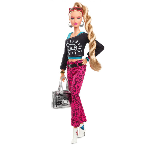Barbie Collector Keith Haring Doll with Blonde Hair and Accessories