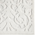 Blur Damask Natural Area Rug 6'6