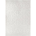 Blur Damask Natural Area Rug 6'6