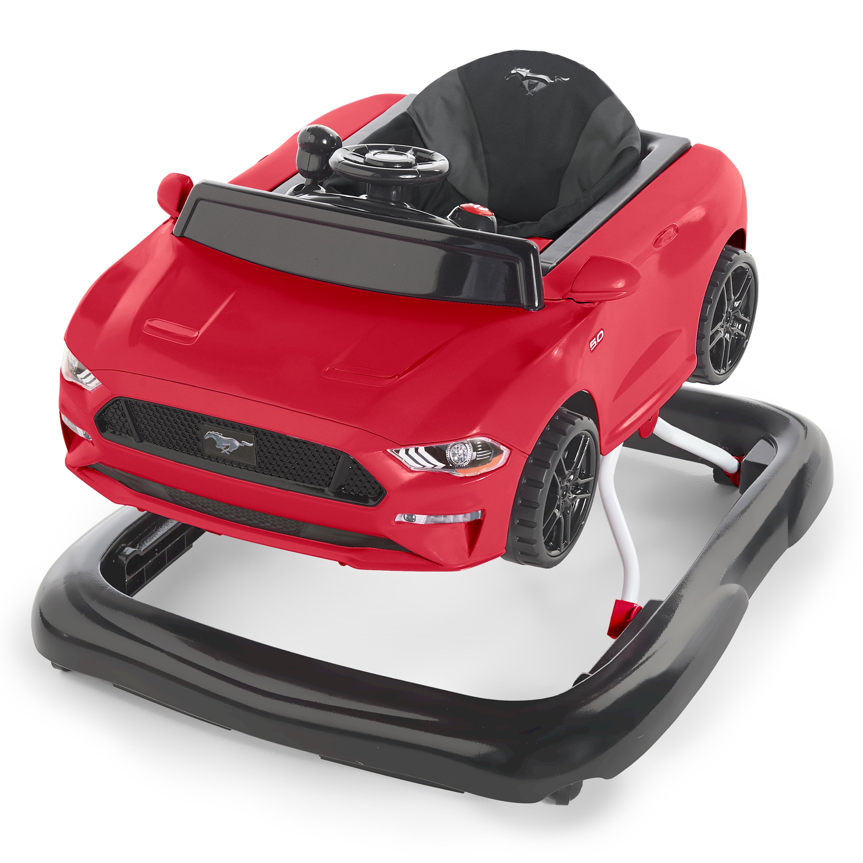 Bright Starts Ford Mustang Ways to Play 4-in-1 Baby Activity Push Walk ...