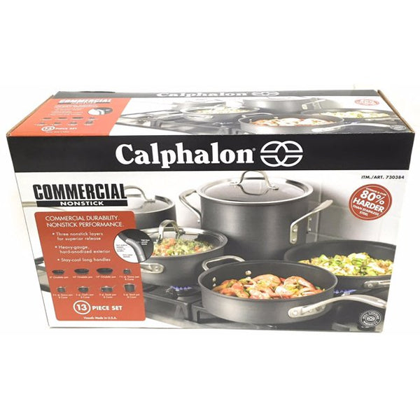 Calphalon Factory Calphalon Commercial Nonstick 13-piece Cookware Set | US2DK
