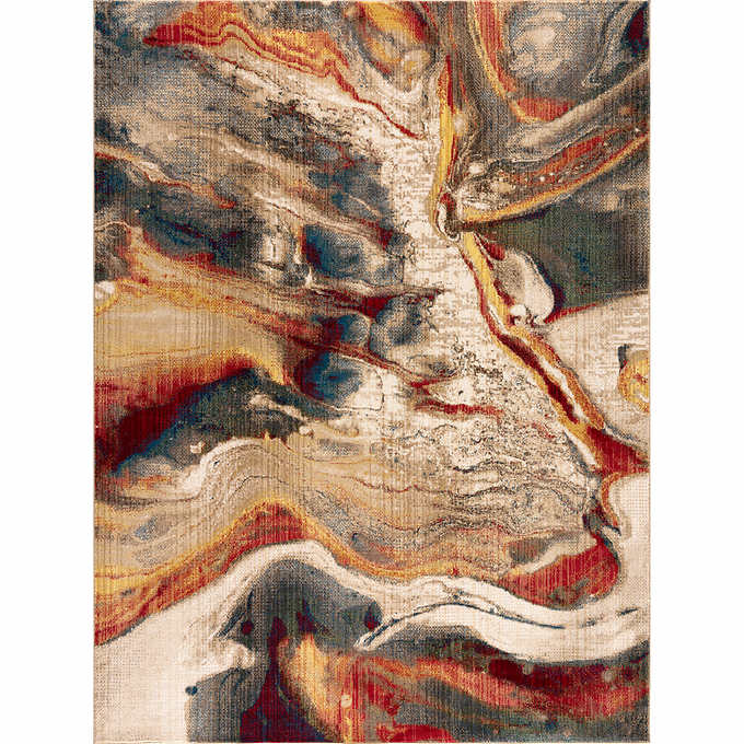 Art Carpet Indoor-Outdoor Area Rug , Multi Color | US2DK