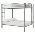 Dhp Full Over Full Metal Bunk Bed With Ladder  For Kids