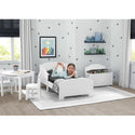 Delta Children Newport Wood Toddler Bed, White