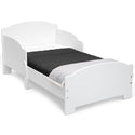 Delta Children Newport Wood Toddler Bed, White