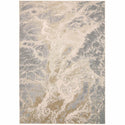 Feizy Jewel Area Rug  Beige - Gray  7 x 10 (240 cm x 305 cm)