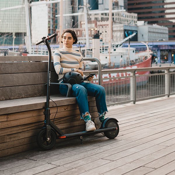 Hover1 Dynamo Electric Folding Scooter, LCD Display, AirFilled Tires