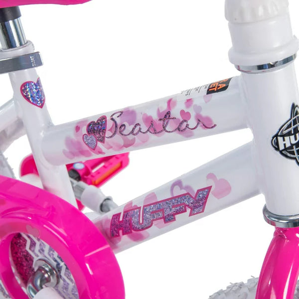 Huffy 12 In. Sea Star Girl's Sidewalk Bike, White