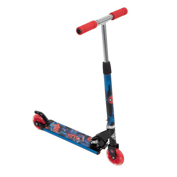 Huffy Marvel Spider-Man Electro-Light Inline Kick Scooter