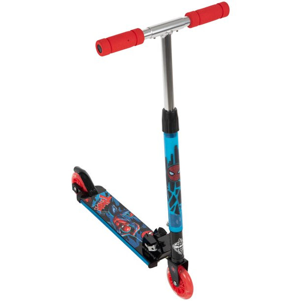 Huffy Marvel Spider-Man Electro-Light Inline Kick Scooter