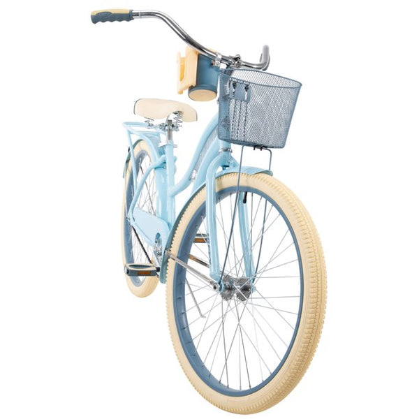 Huffy, Nel Lusso Classic Cruiser Bike, Women's, Light Blue, 26 Inch
