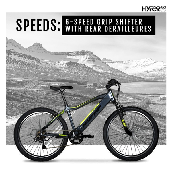 Hyper 26 electric mountain bike hotsell