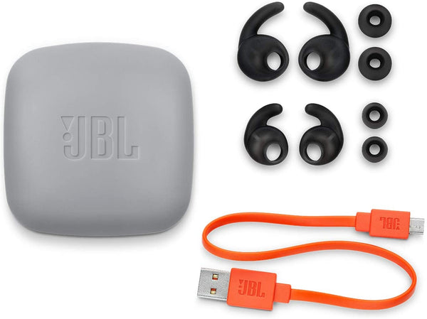 JBL Reflect Contour 2 In-Ear Secure Fit Wireless Sport Headphones -Black