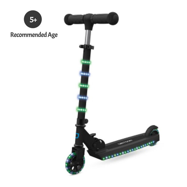 Jetson Orbit Light-up Folding Kids Kick Scooter, Blue