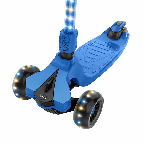 Jetson Saturn 3 Wheel Light-up Folding Scooter Blue