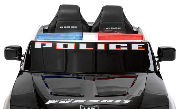 Kid Trax Dodge Pursuit Police Car 12-Volt Battery-Powered Ride-On