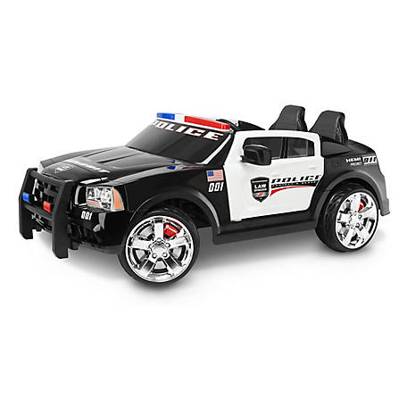 Kid Trax Dodge Pursuit Police Car 12-Volt Battery-Powered Ride-On
