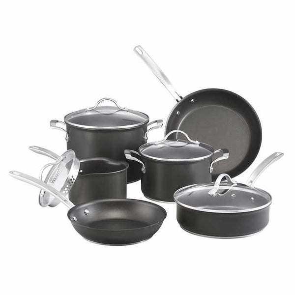 Kirkland Signature 12-piece Hard Anodized Cookware Set
