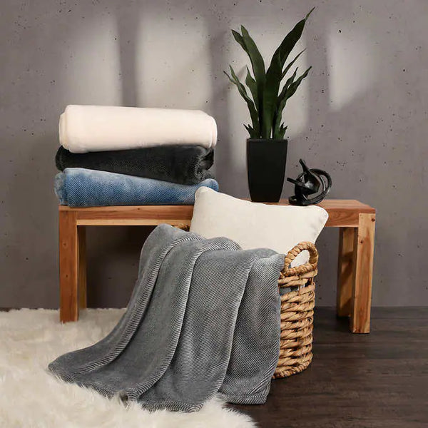 Life Comfort Eco Plush Throw