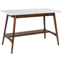 Parker Madison Park Console Table - Off White - Pecan