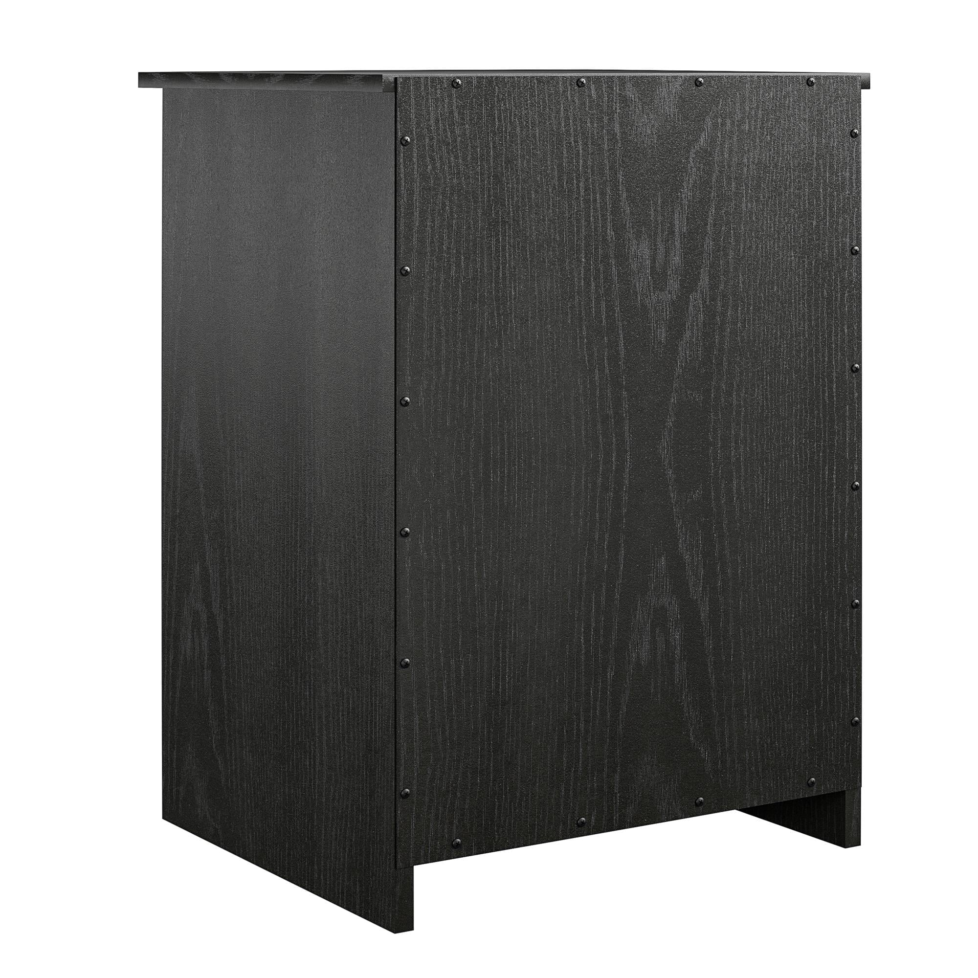 Mainstays Classic Nightstand with Drawer, Black Oak US2DK