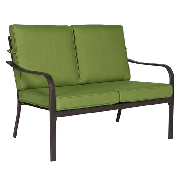 Mainstays Stanton 4-Piece Outdoor Patio Conversation Set, Green