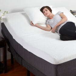 Massaging Zero Gravity Adjustable Bed Base With Wireless Remote