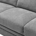 Medford Modern 2-piece Grey Fabric Sectional