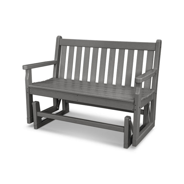 Member's Mark Painted Wood Glider Bench - Grey