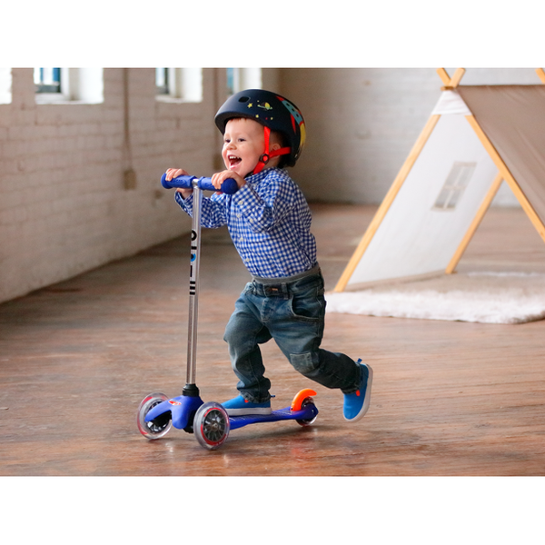 Micro Kickboard Mini Original 3 Wheel Kick Scooter - Blue