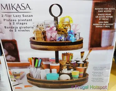 Mikasa 2-in-1 Tiered Lazy Susan