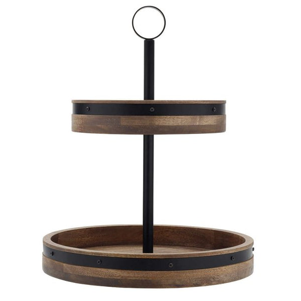 Mikasa 2-in-1 Tiered Lazy Susan