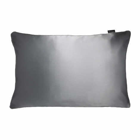 Night 100% Mulberry Silk Pillowcase - grey