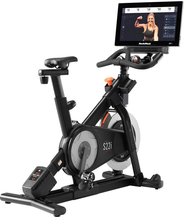 NordicTrack Commercial S22i Studio Cycle with UPGRADED 22” HD
