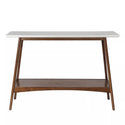 Parker Madison Park Console Table - Off White - Pecan