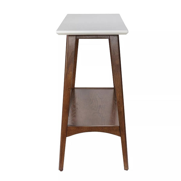 Parker Madison Park Console Table - Off White - Pecan