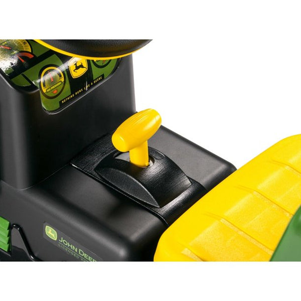 john deere power pull peg perego Peg Perego John Deere 6V Power Pull Tractor - Green